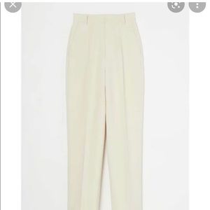 MOUSSY NWT white straight leg trousers